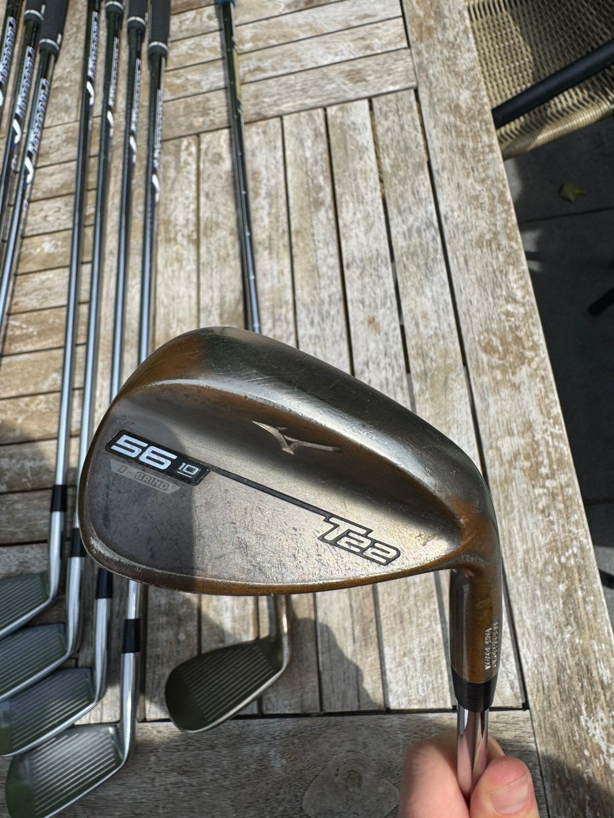 Mizuno T22 Gap and Sand Wedge - 50-56, Sport en Fitness, Golf, Ophalen of Verzenden, Zo goed als nieuw, Club, Mizuno