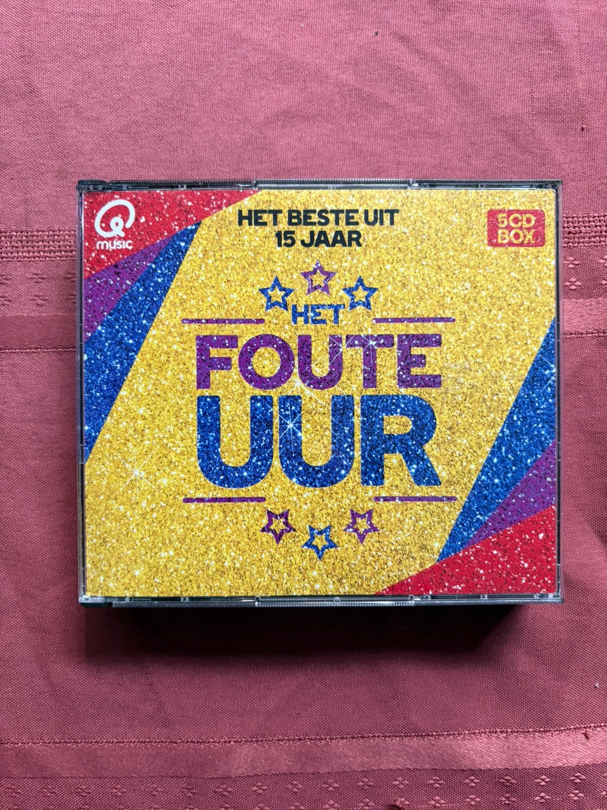 Q-Music Het Beste Uit 15 Jaar Het Foute Uur  5cd-box, Verzenden, Gebruikt, Pop, Verzamelalbum