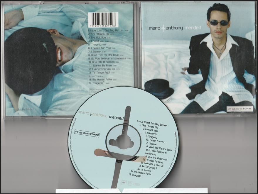 Marc Anthony - Mended, Cd's en Dvd's, Cd's | Latin en Salsa, Gebruikt, Ophalen of Verzenden
