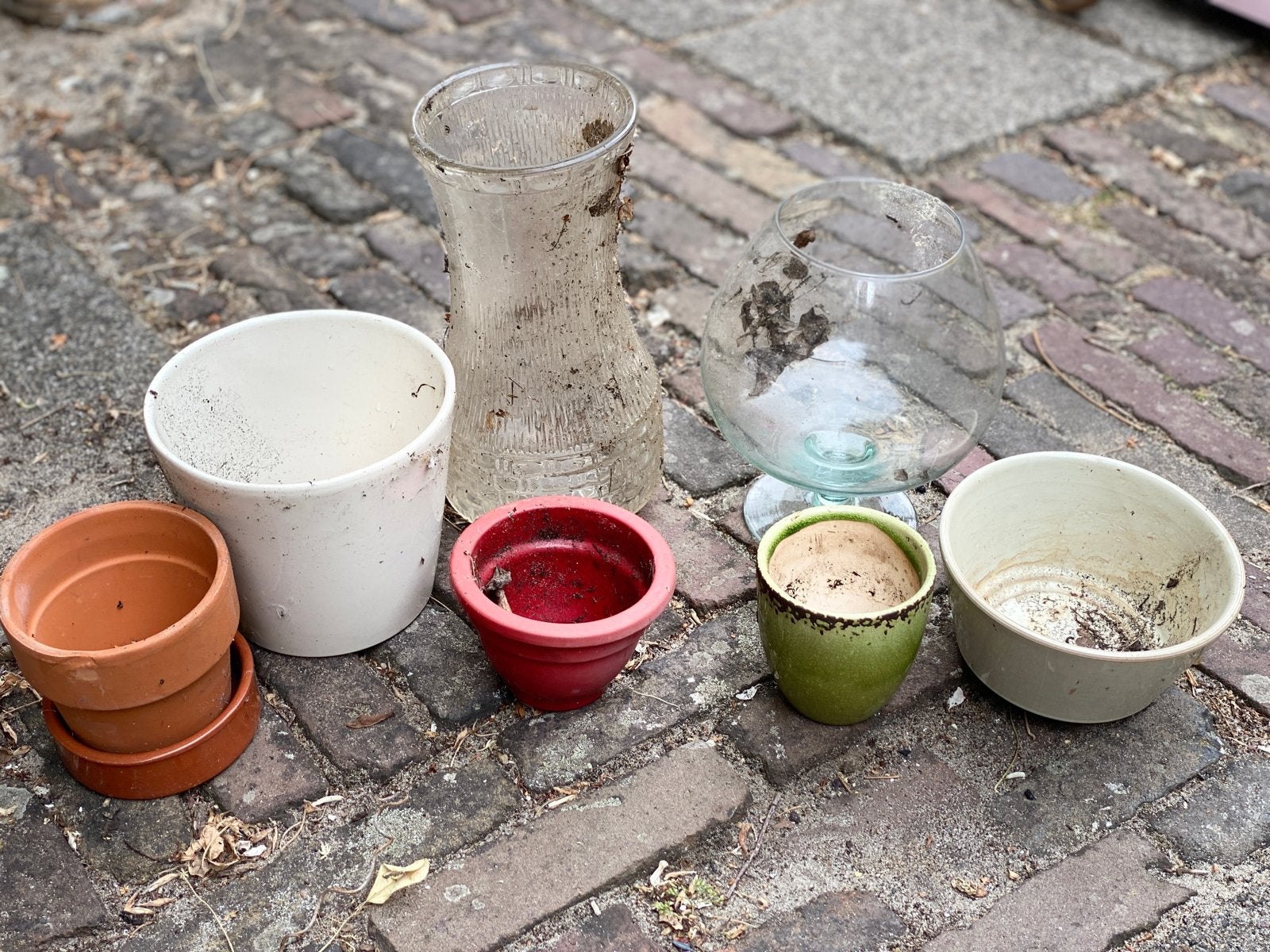 Diverse potten en vazen - Gratis, Ophalen, Gebruikt, Binnen, Overige vormen