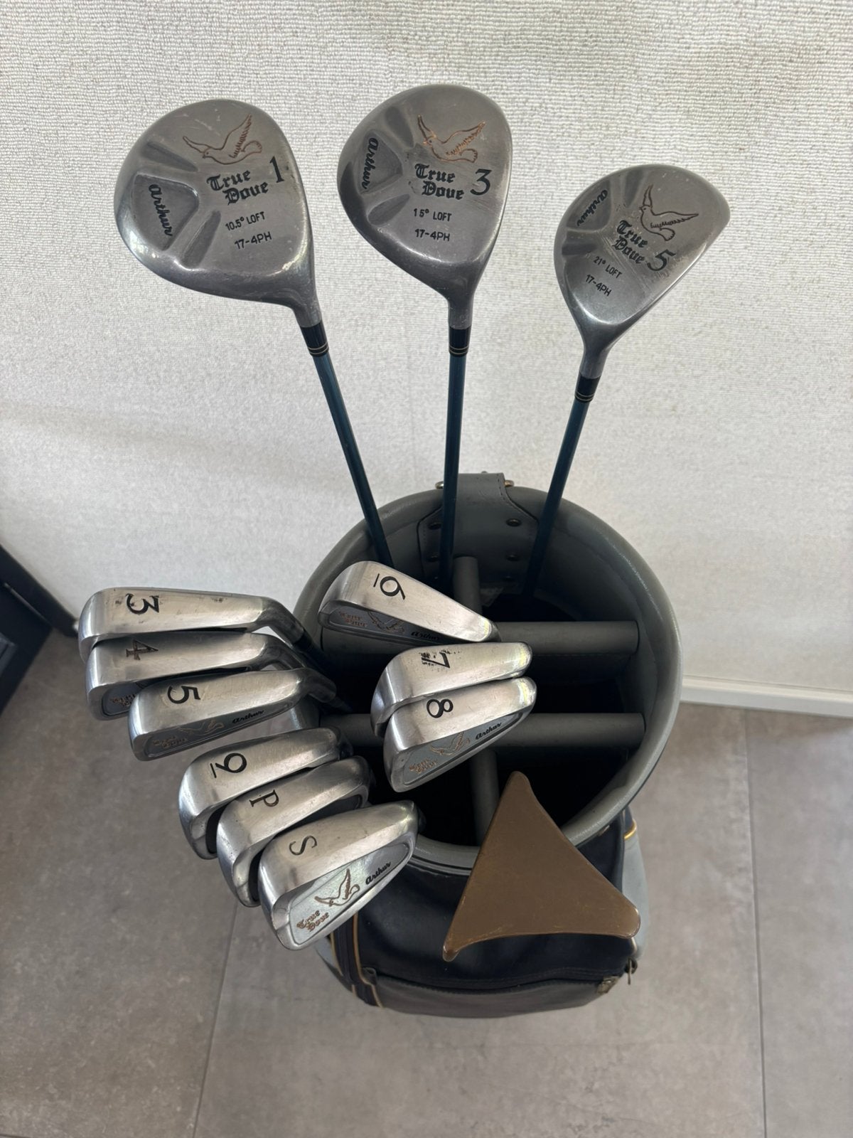 Foto 2 van Volledige Arthur True Dove Heren Golfset | R Flex
