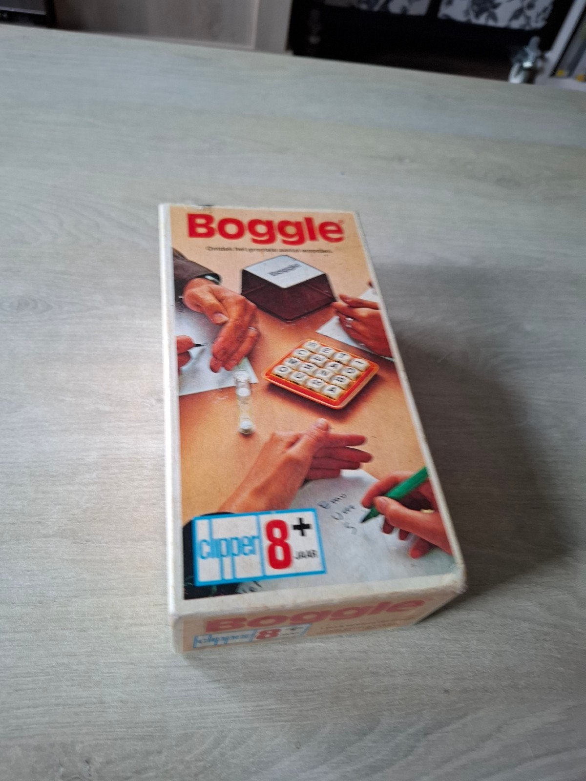 Boggle Clipper Woordspel - Vintage Editie, Hobby en Vrije tijd, Info@clippergames.nl, Gebruikt, Clipper, Amsterdam