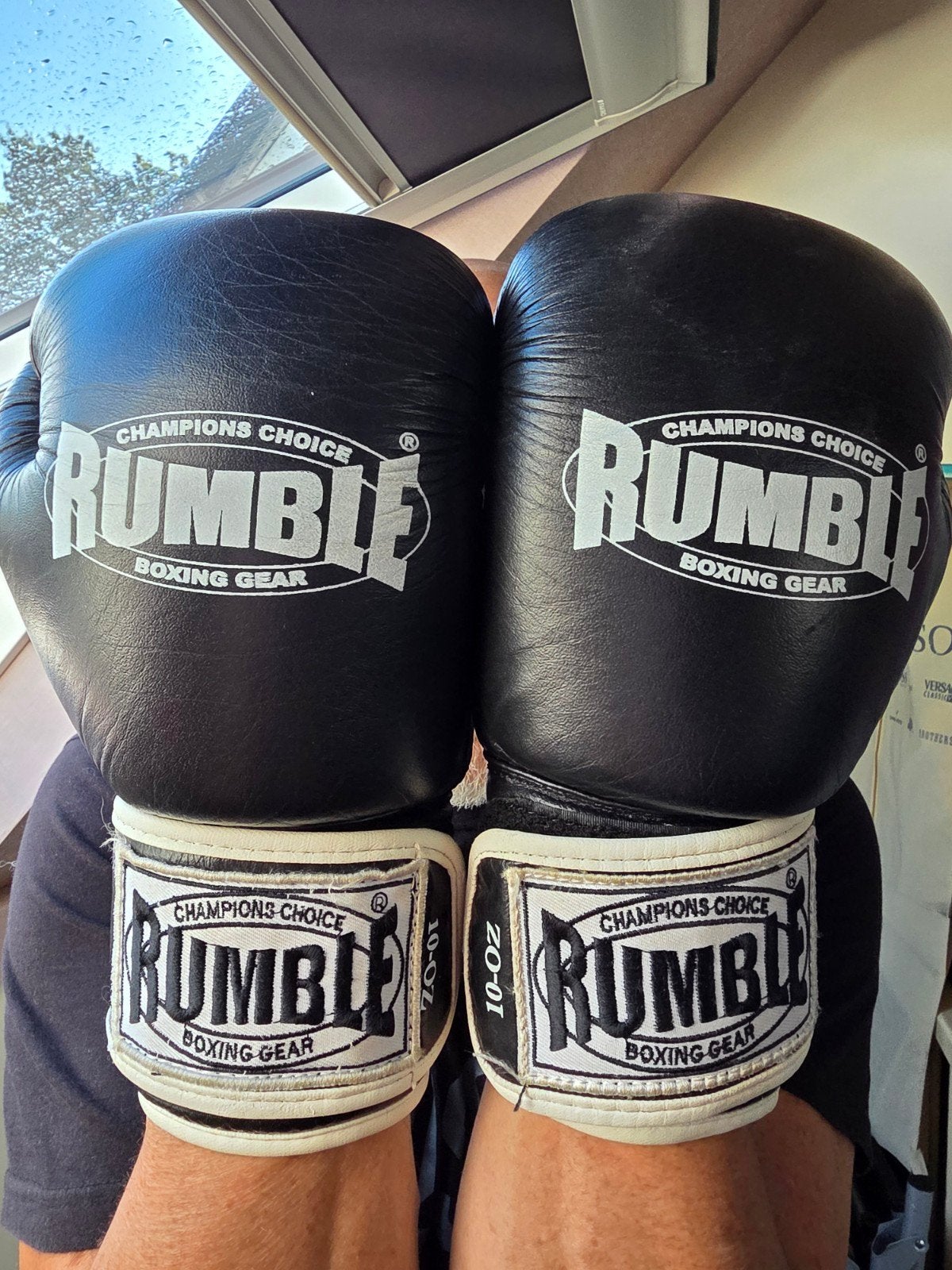 Rumble Bokshandschoenen 10 OZ - Zwart, Ophalen of Verzenden, Gebruikt