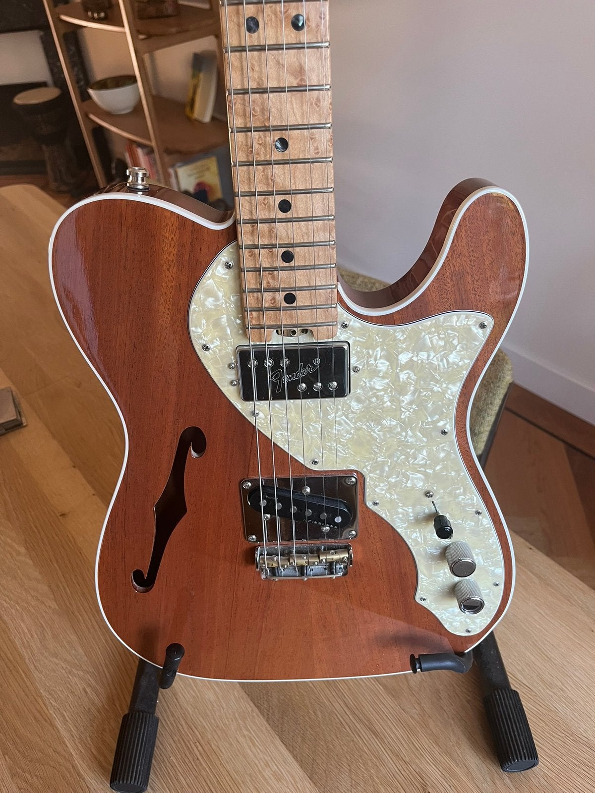Fender Telecaster Thinline 2017 Limited Edition Elite, Ophalen, Zo goed als nieuw, Semi-solid body, Fender