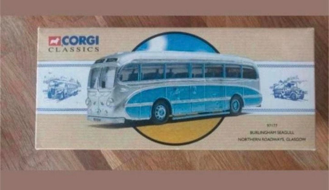 Corgi Classics 97177 Burlingham Seagull – Northern Roadways, Ophalen of Verzenden, Nieuw, Auto, Corgi