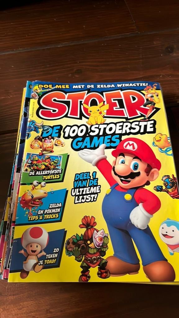 Stoer tijdschriften., Ophalen, Gelezen, Overige typen