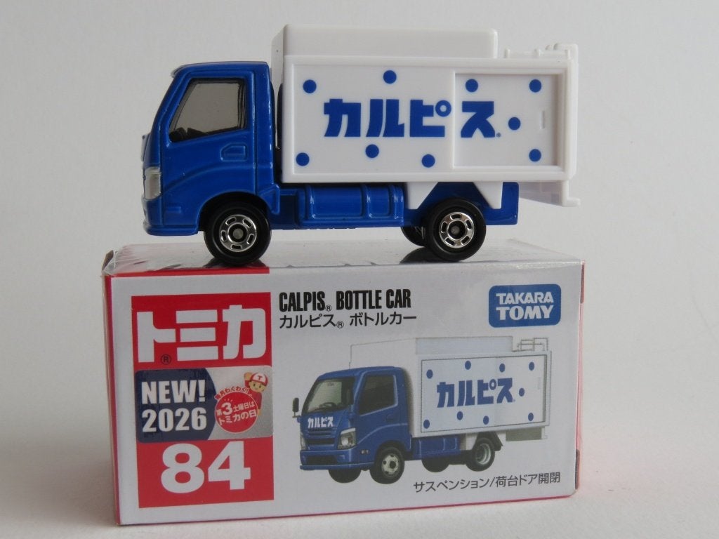 Tomica nr84 calpis bottle car 3inch tomy, Ophalen of Verzenden, Nieuw, Auto