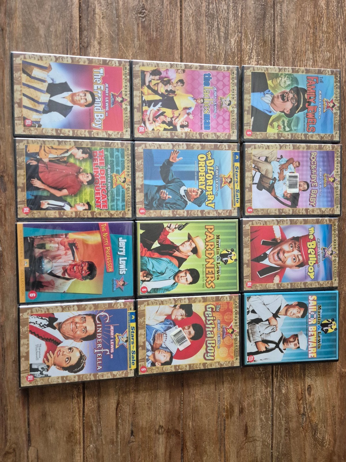 Jerry Lewis films, Cd's en Dvd's, VHS | Kinderen en Jeugd, Alle leeftijden, Ophalen of Verzenden, Zo goed als nieuw
