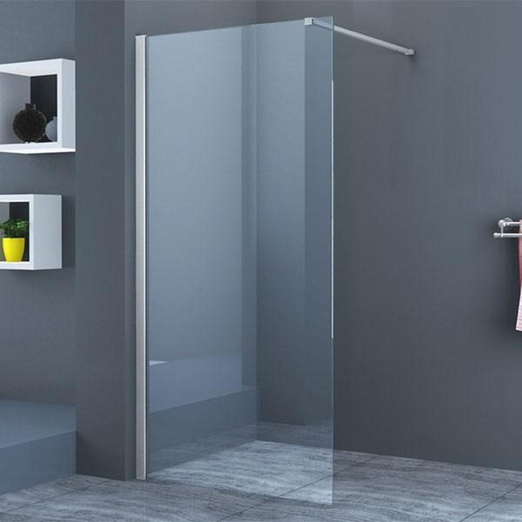 Inloopdouche / Douchewand - 110x200 - Chroom Profiel, Ophalen, Nieuw, Chroom, Douche