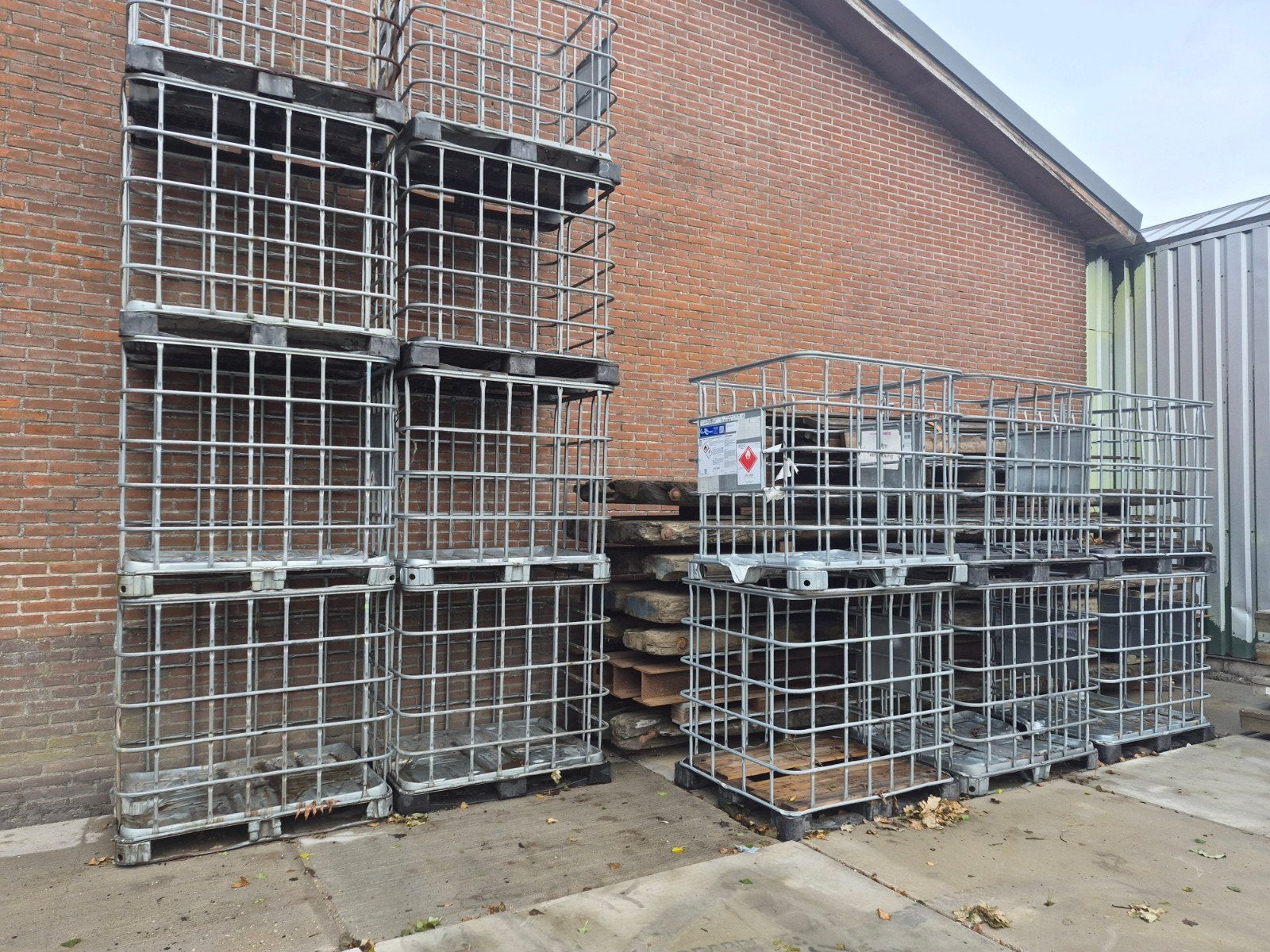IBC-CONTAINERS, Ophalen