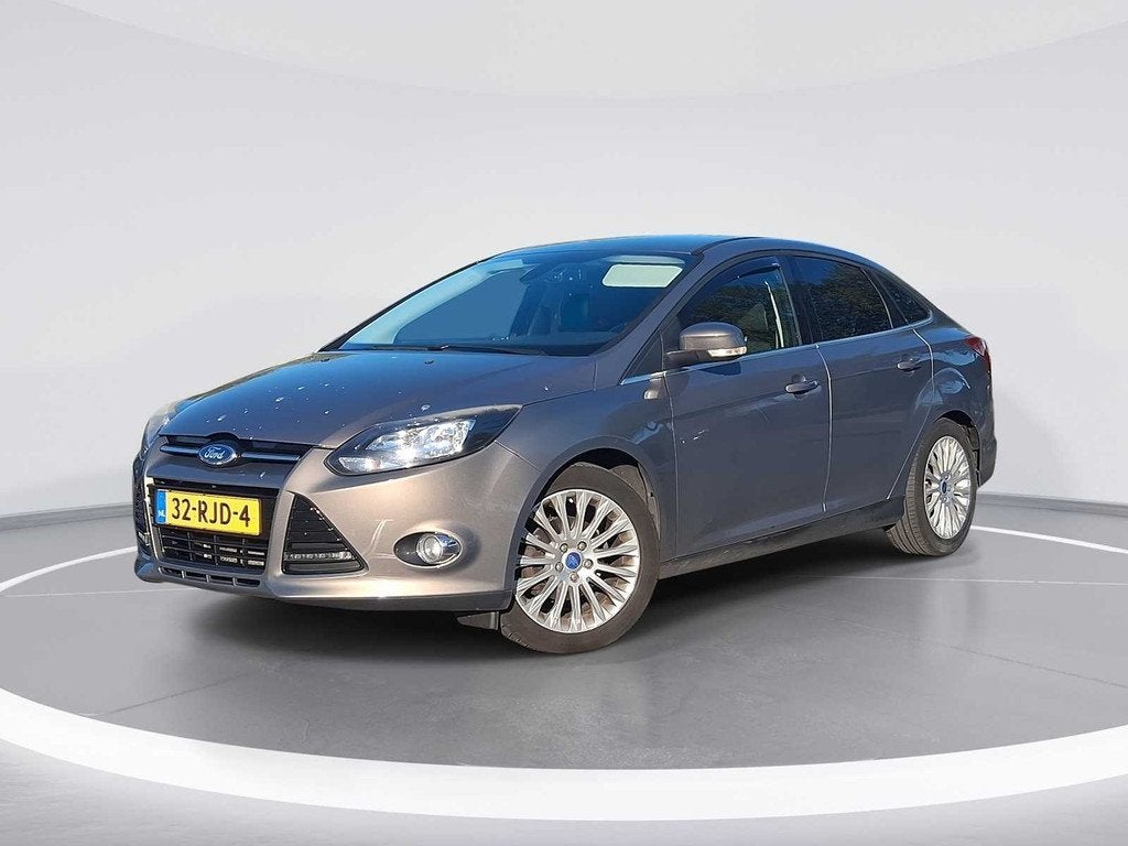Ford Focus 1.6 TI-VCT First Edition 2011 | 32-RJD-4, Auto's, Ford, 125 pk, Gebruikt, 4 cilinders, Bruin