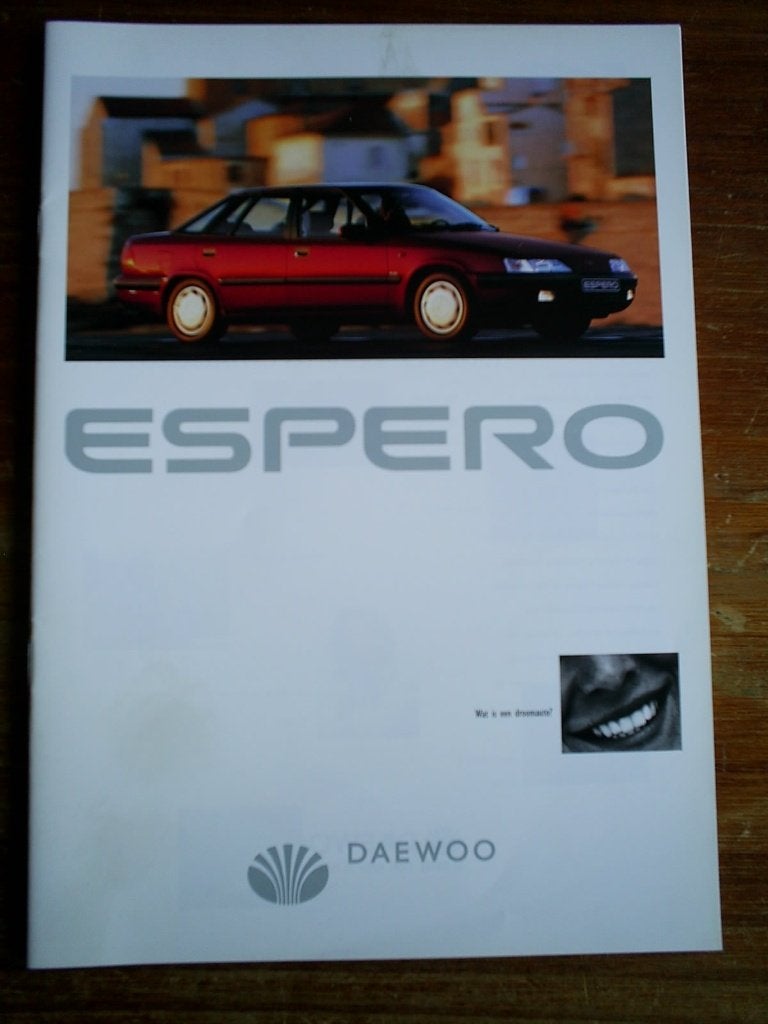 Daewoo Espero [ 3 / 1996 en of 5 / 1996 24 pag. ], Verzenden, Zo goed als nieuw, Overige merken