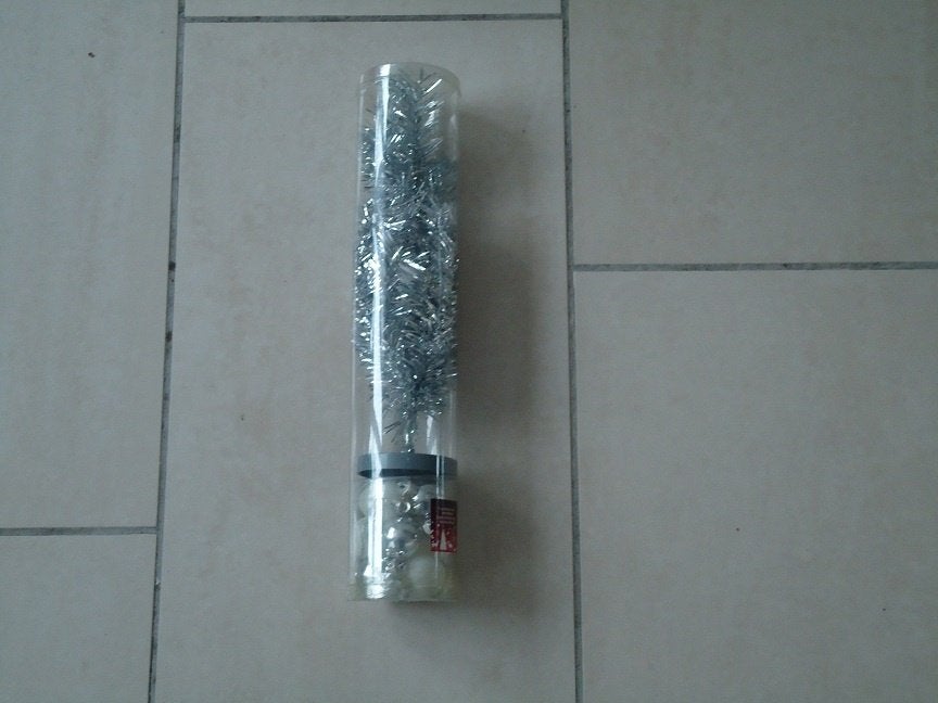 kerstboompje zilverkleurig ,29 cm, Ophalen of Verzenden, Nieuw
