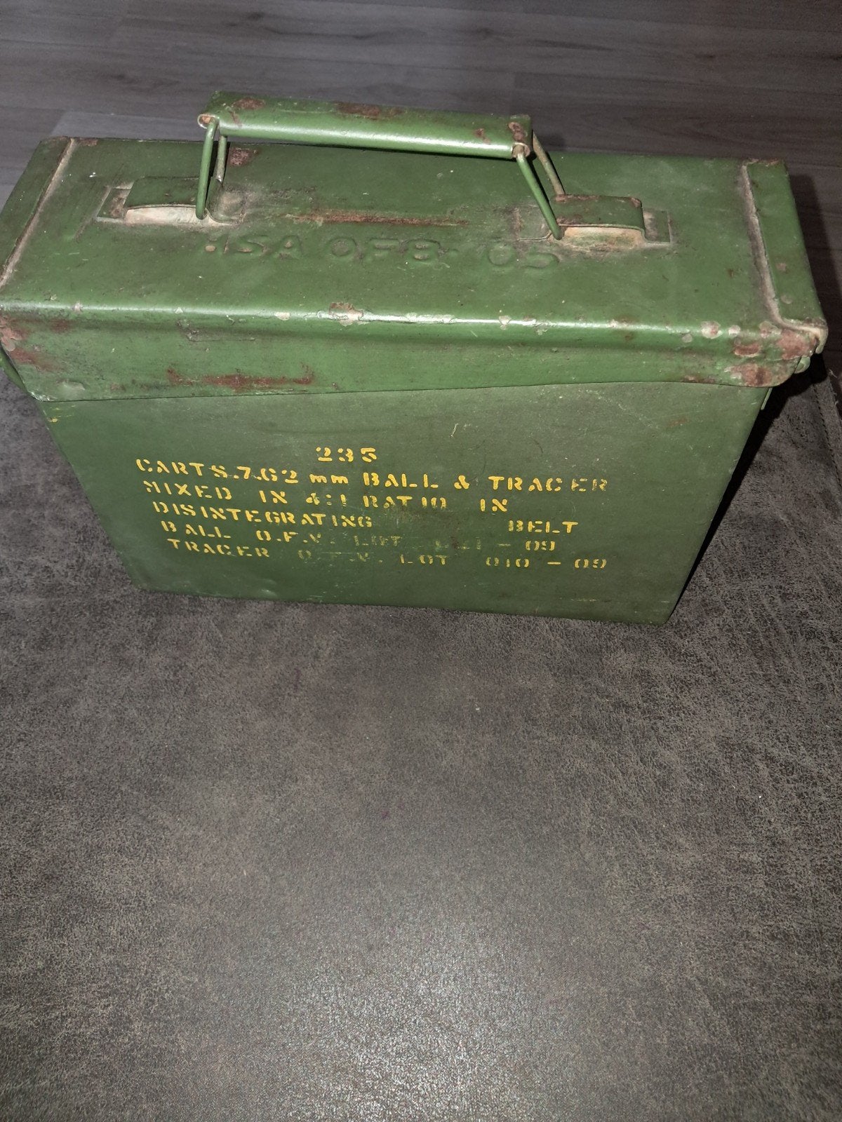 Munitiekist 7.62 mm - Militair Groen, Verzamelen, Militaria | Algemeen, Ophalen of Verzenden