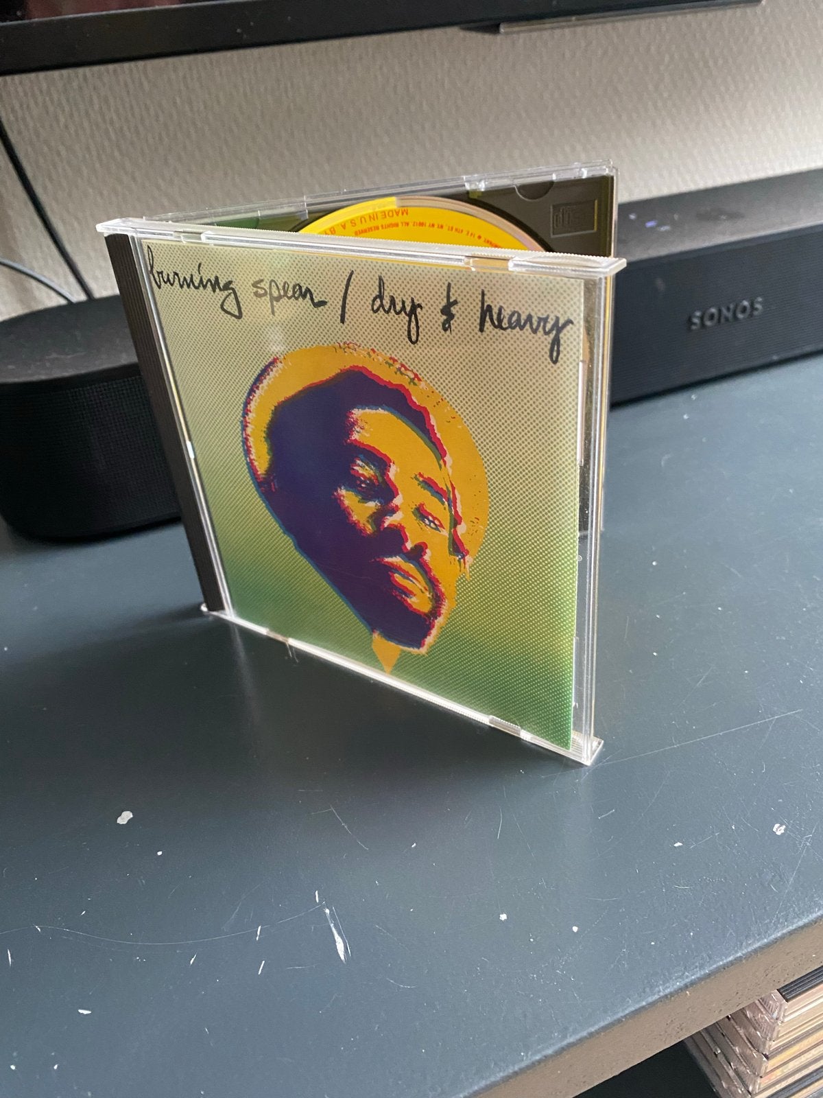 Burning Spear - Dry & Heavy CD (Mango Label, Reggae), Ophalen of Verzenden, Reggae, Zo goed als nieuw, Album
