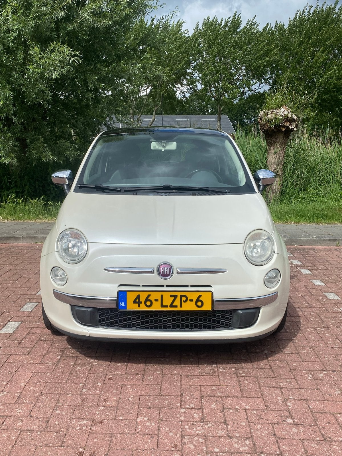 Fiat 500 1.2 automaat 2010 carplay panorama nap weinig km!!, 1242 cc, Leder en Stof, Origineel Nederlands, Particulier