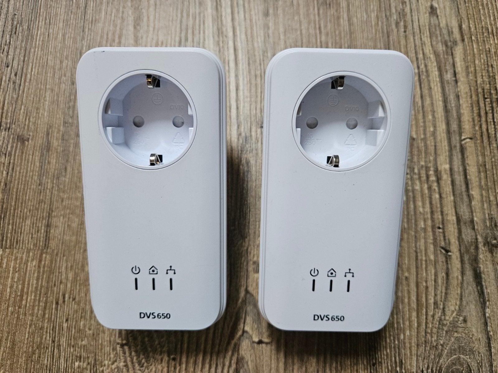 KPN Devolo DVS 650 Powerline Adapters (2 stuks), Ophalen of Verzenden, Gebruikt