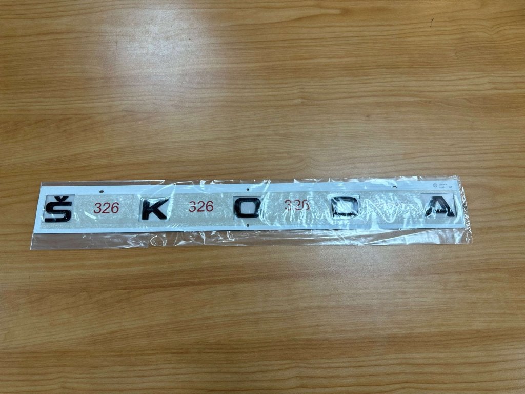 Skoda Kodiaq Embleem Zwart - 565 853 687 G 041, Niet ingevuld, Niet ingevuld, Nieuw, Ophalen of Verzenden