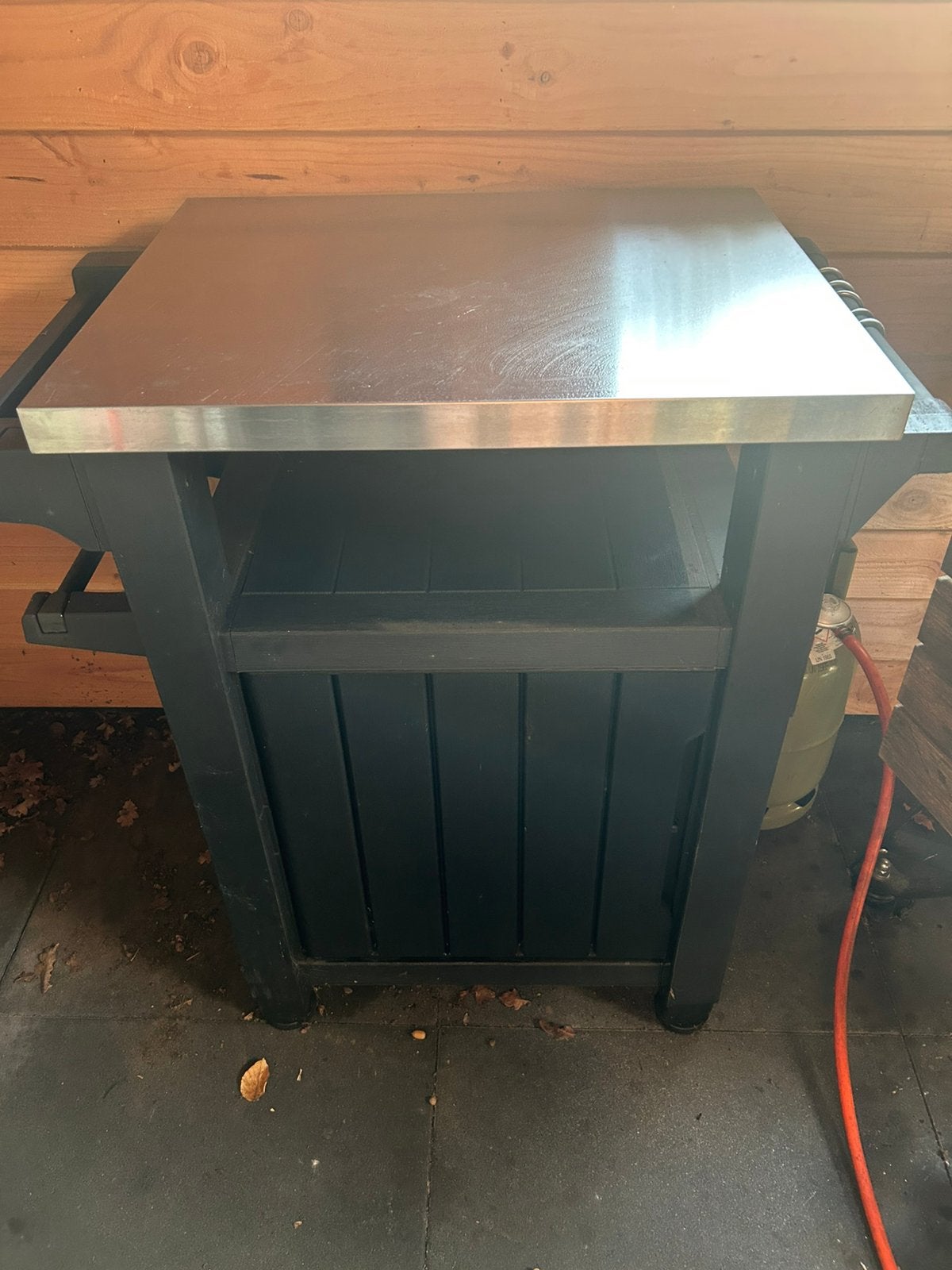 Keter Unity bbq tafel, Ophalen, Zo goed als nieuw
