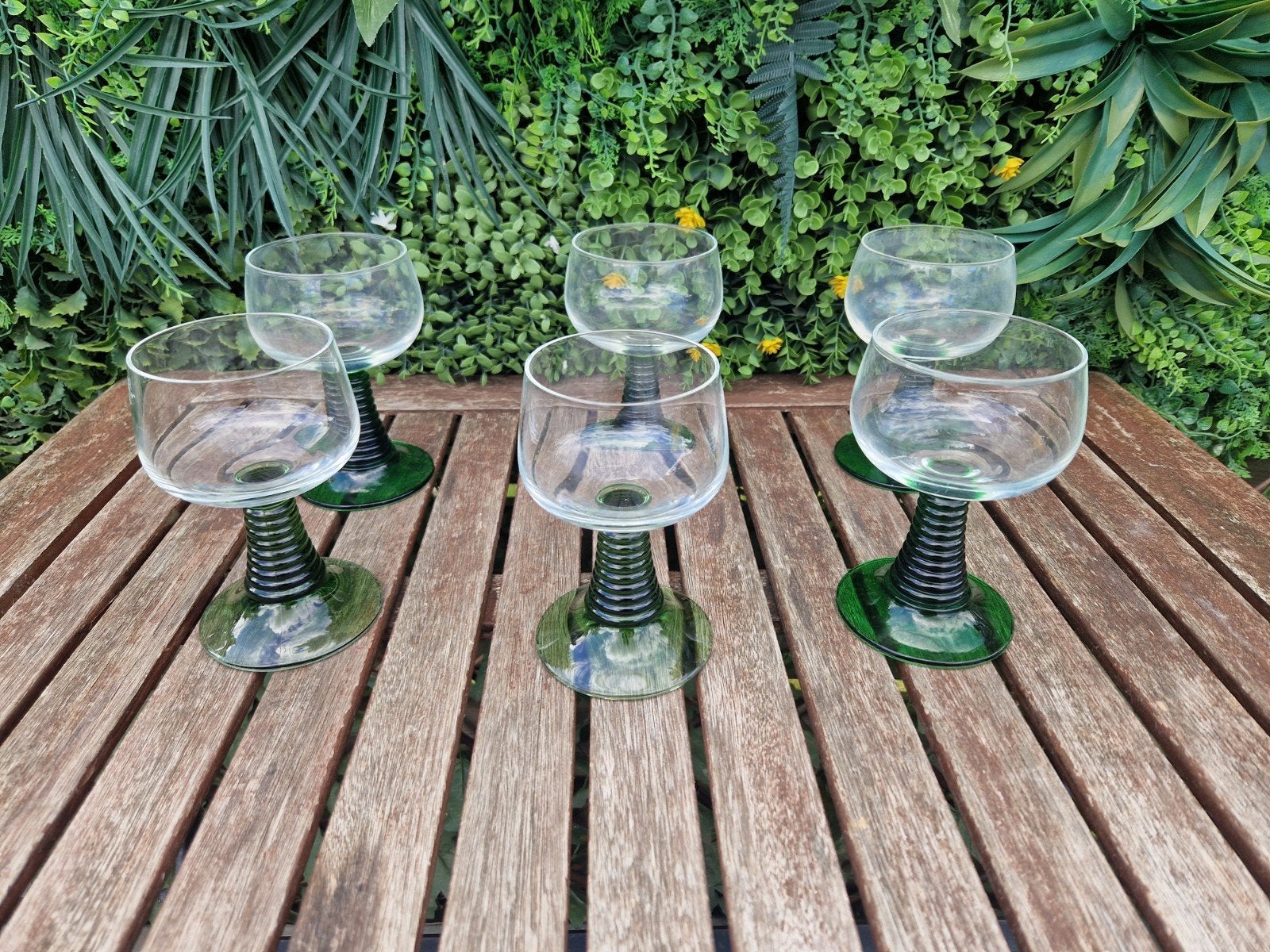 grote roemer wijnglazen glazen vintage, Ophalen, Gebruikt