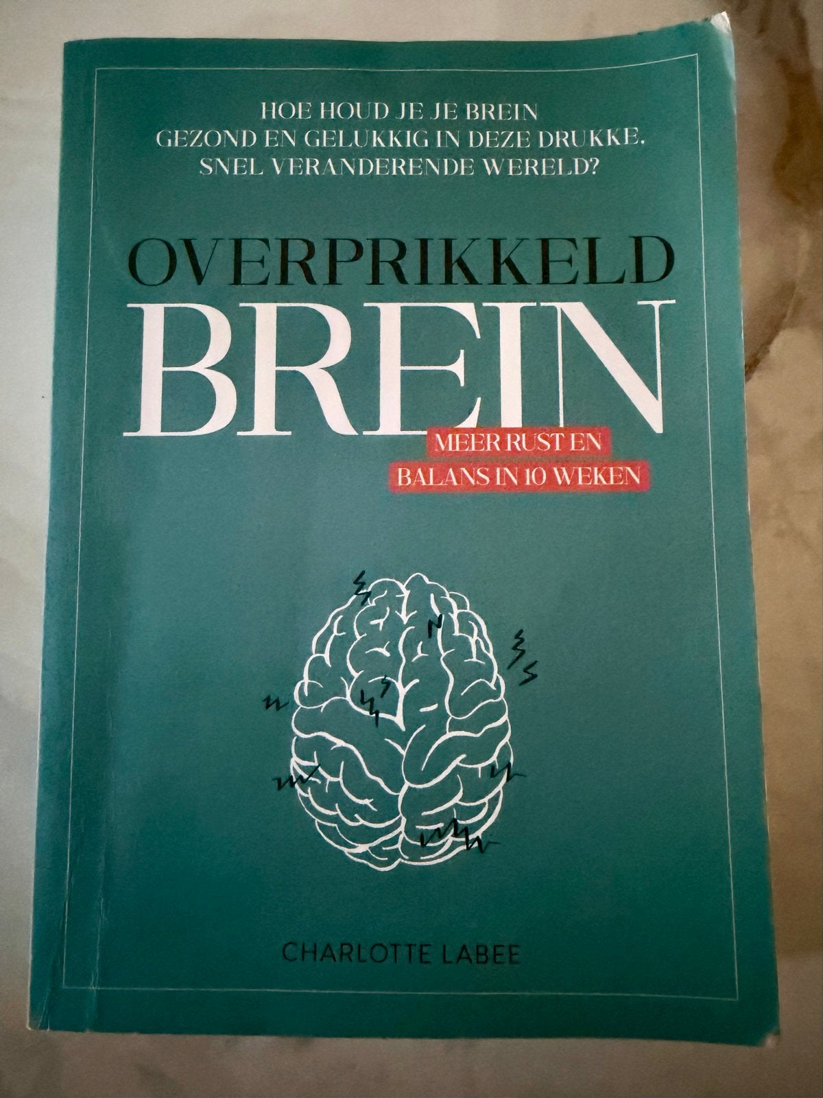 Overprikkeld Brein - Charlotte Labee, Ophalen of Verzenden, Gelezen, Gezondheid en Conditie