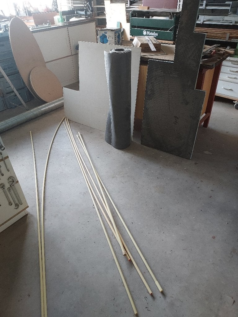 bouwmateriaal aangeboden, Ophalen, Gebruikt