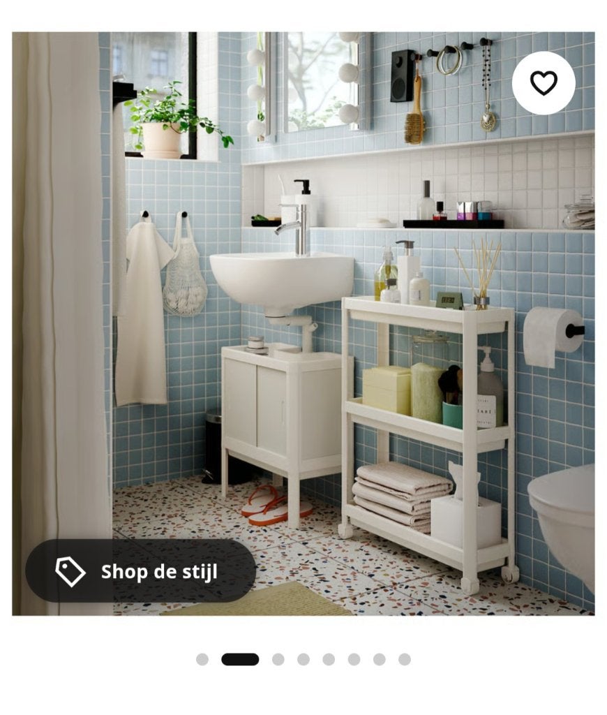 Ikea trolley 2x, Huis en Inrichting, Ophalen, Zo goed als nieuw
