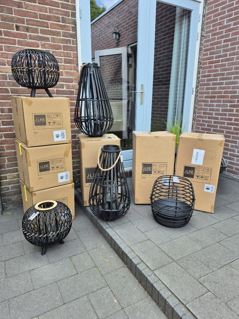 Partij J-Line Vuurkorven & Windlichten | Nieuw |, Ophalen, ., Vuurkorf, Nieuw
