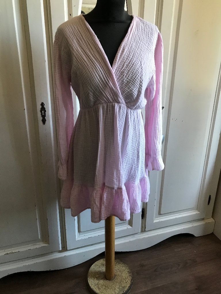 jurkje XS, Ophalen of Verzenden, Zo goed als nieuw, Roze, Maat 34 (XS) of kleiner