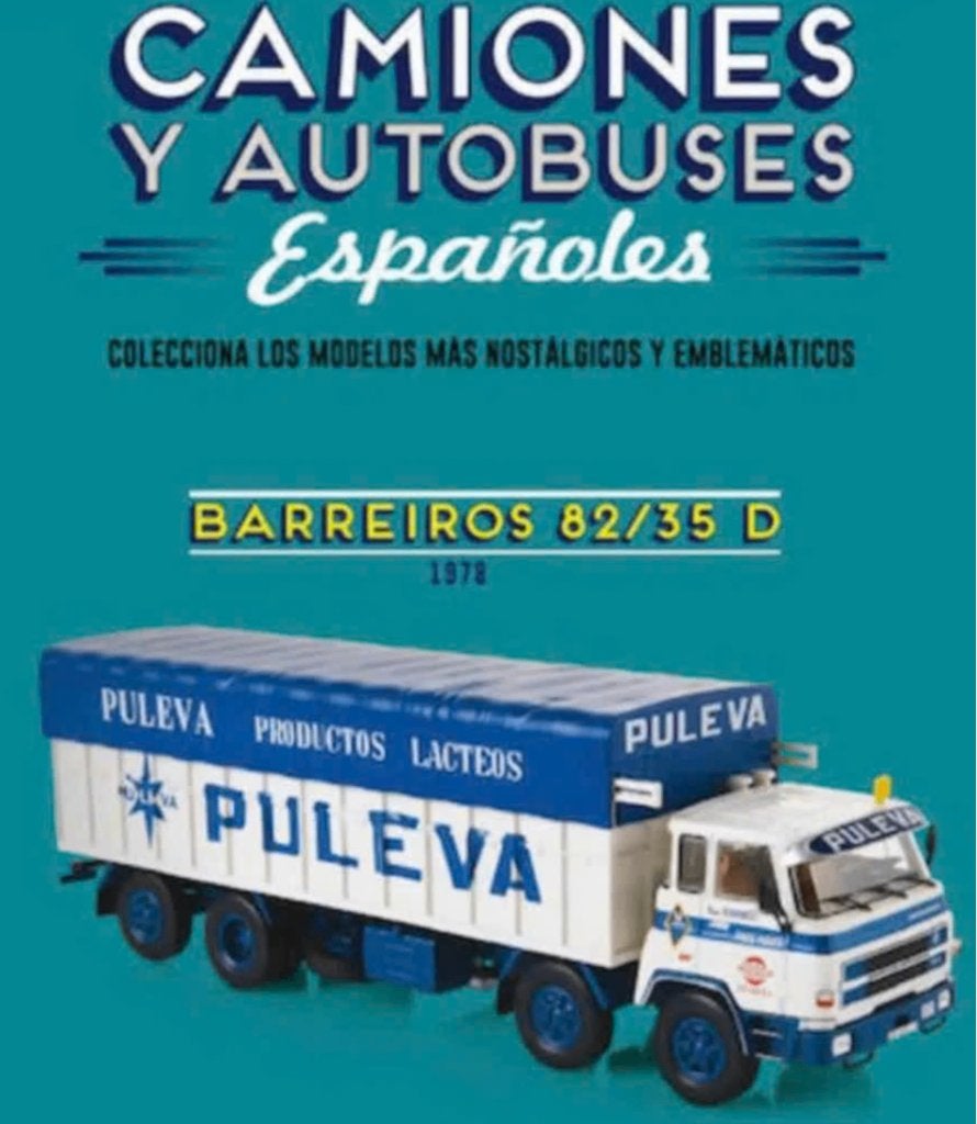 Barreiros 82/35 D PULEVA 1978 serie camion autobus # 1, Verzenden, Nieuw, Bus of Vrachtwagen, Overige merken