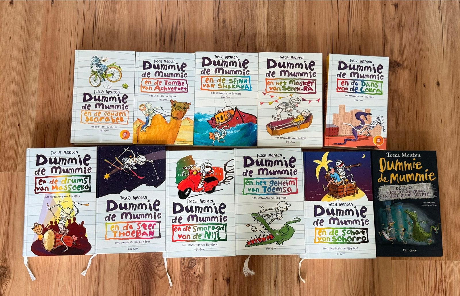 Dummie de Mummie Boekenreeks - 12 delen, Ophalen of Verzenden, Gelezen, Fictie algemeen