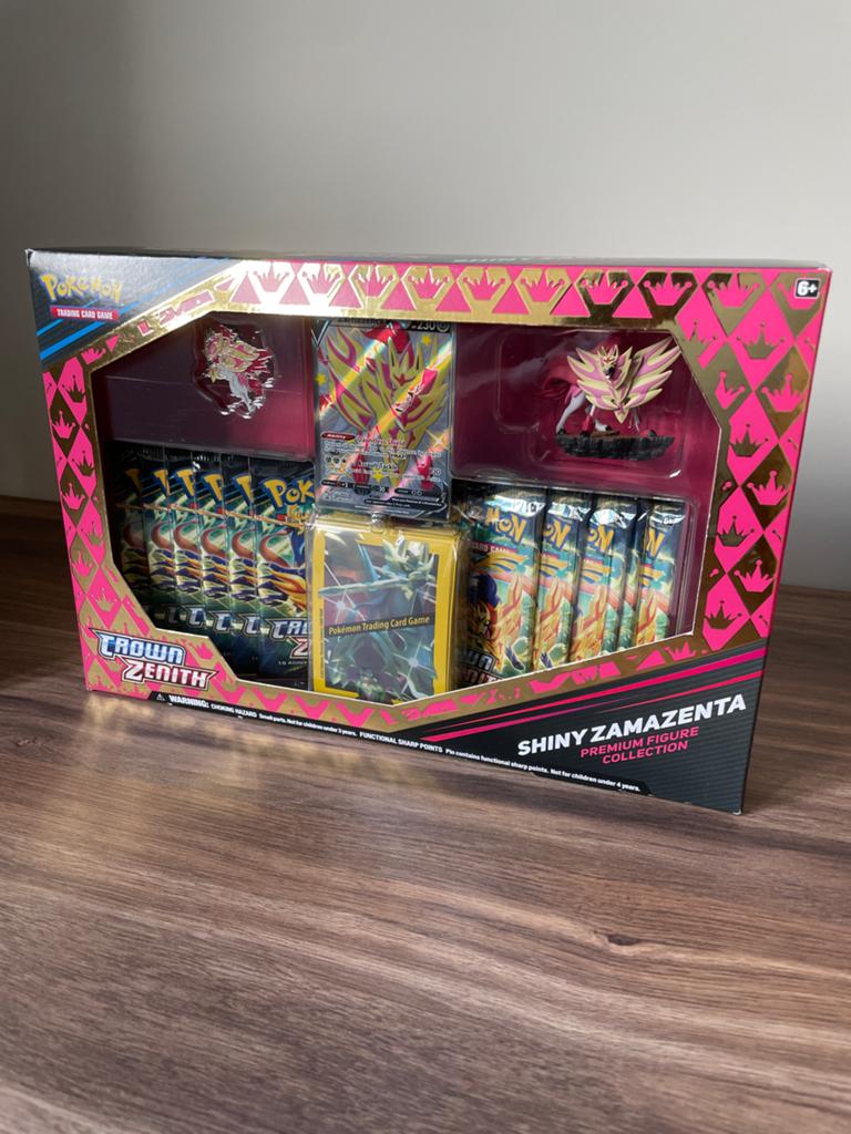 NIEUW Crown zenith Shiny Zamazenta premium figure collection, Ophalen of Verzenden, Nieuw, Foil