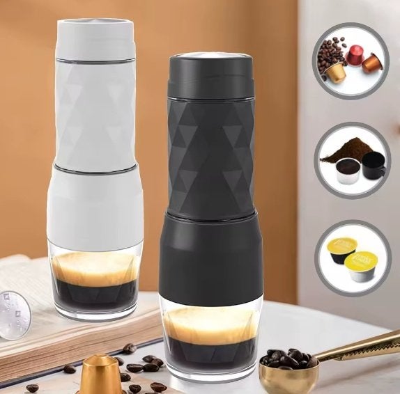 Maison & White 3-in-1 draagbare koffiemachine, Ophalen of Verzenden, Nieuw