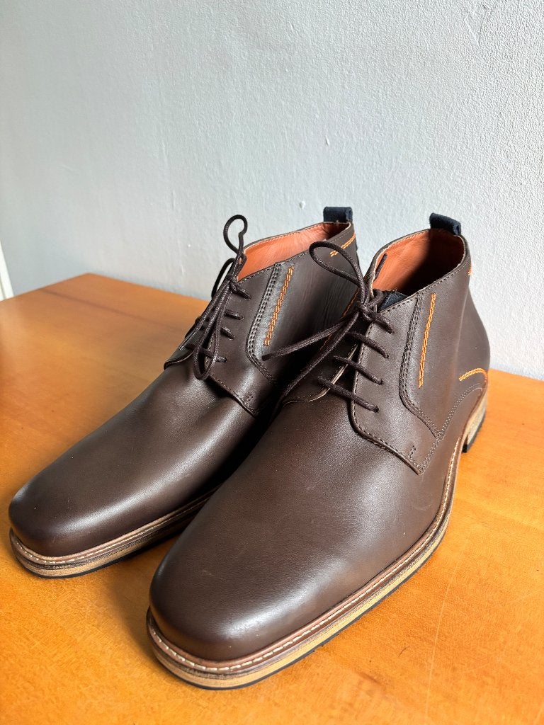 Leren heren schoenen  maat 45, Bruin, Nieuw, Ophalen of Verzenden, Travelin