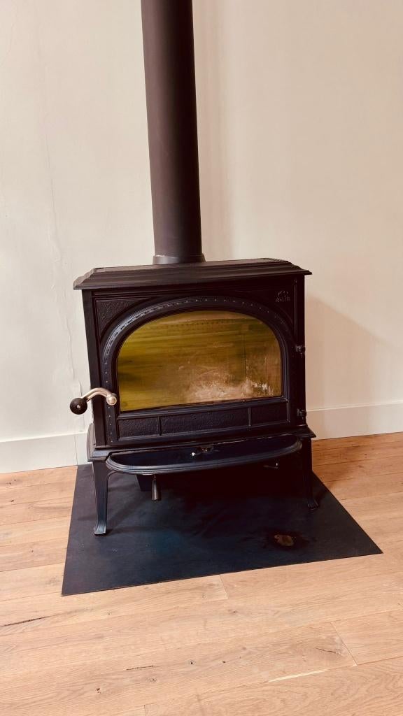 Jotul F400 Eco houtkachel, Ophalen, Houtkachel, Zo goed als nieuw, Vrijstaand