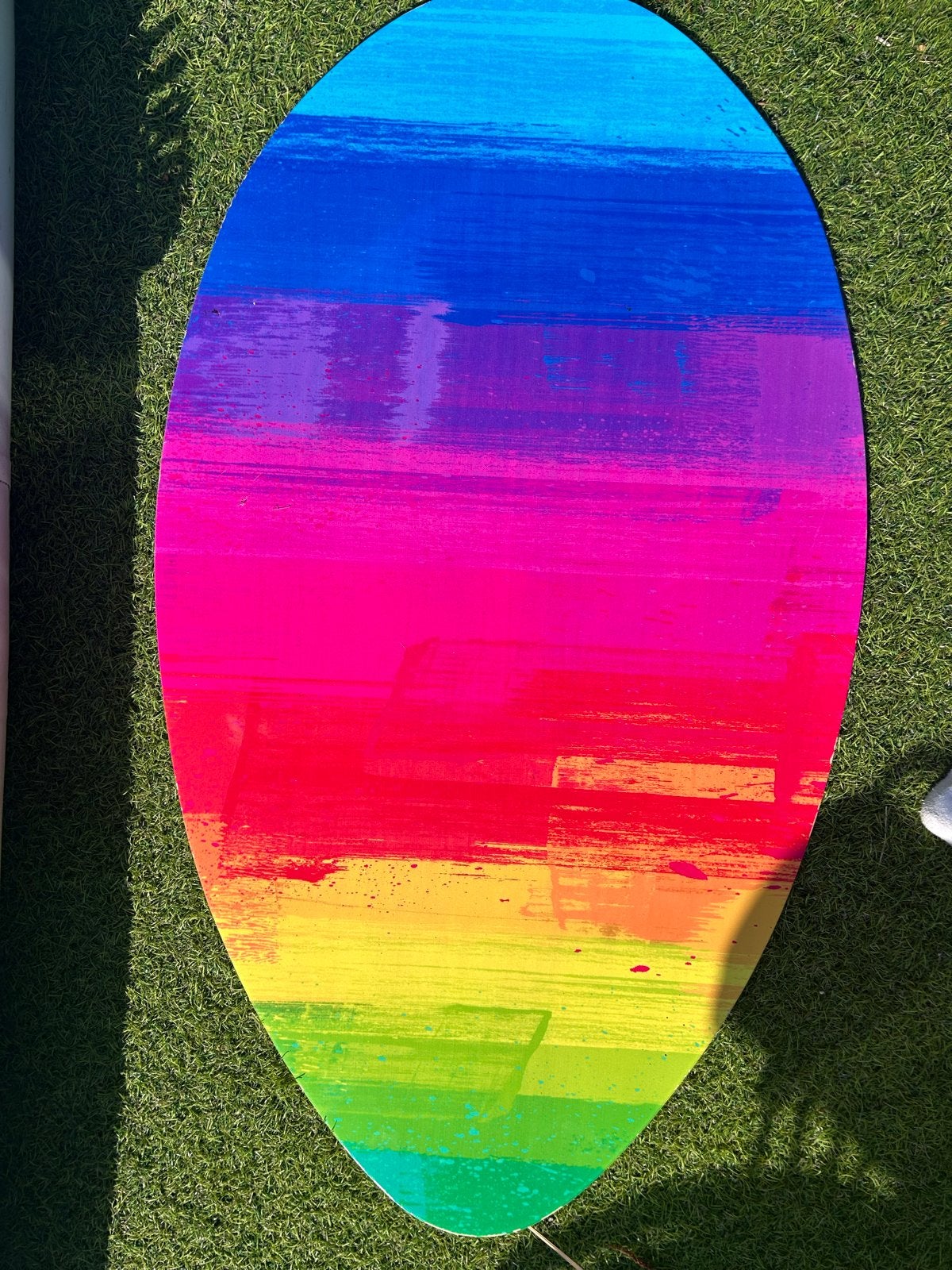 Skimboard - Regenboog design, Ophalen, Zo goed als nieuw, Overige typen