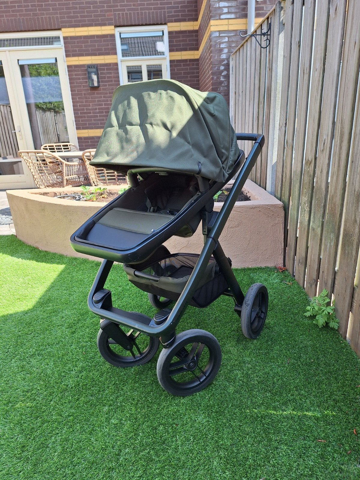 Dubatti Kinderwagen met Cybex autostoel en accessoires, Ophalen