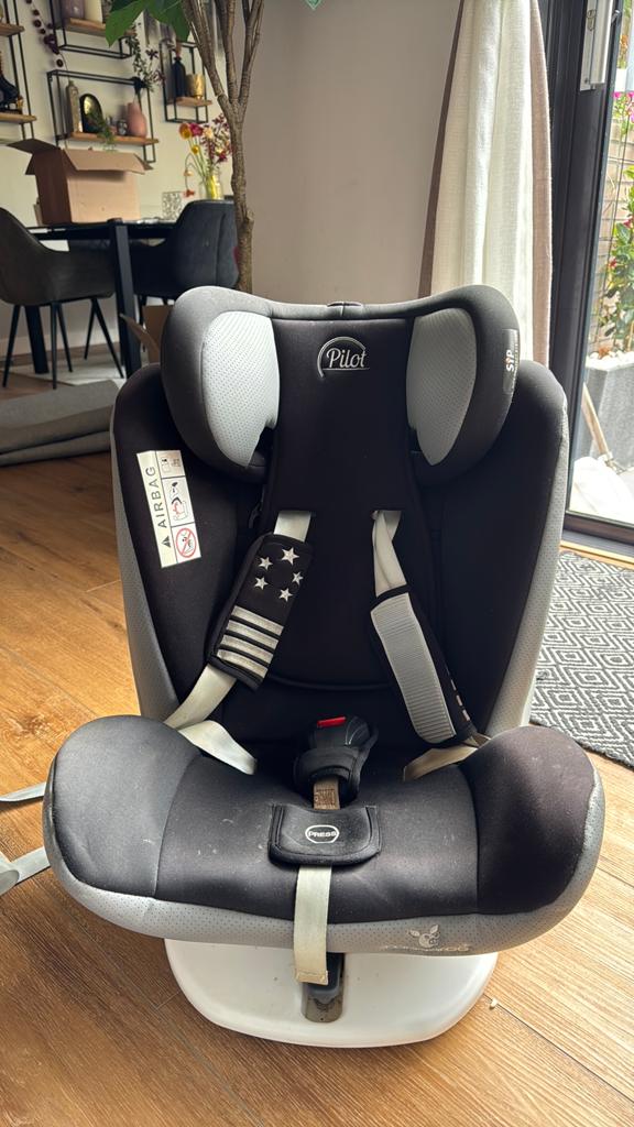 Pilot autostoel 0-18 kg met slaapstand en zijbescherming, Overige merken, 0 t/m 18 kg, Slaapstand, Ophalen of Verzenden