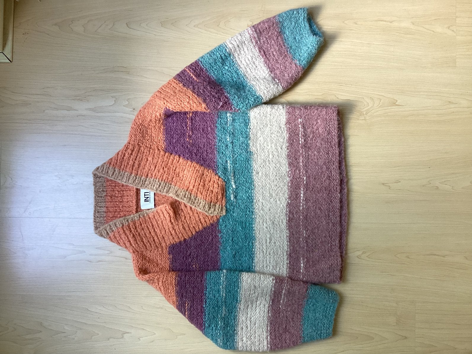 INTI alpaca trui., Kleding | Dames, Ophalen of Verzenden, Zo goed als nieuw, Maat 38/40 (M), Overige kleuren
