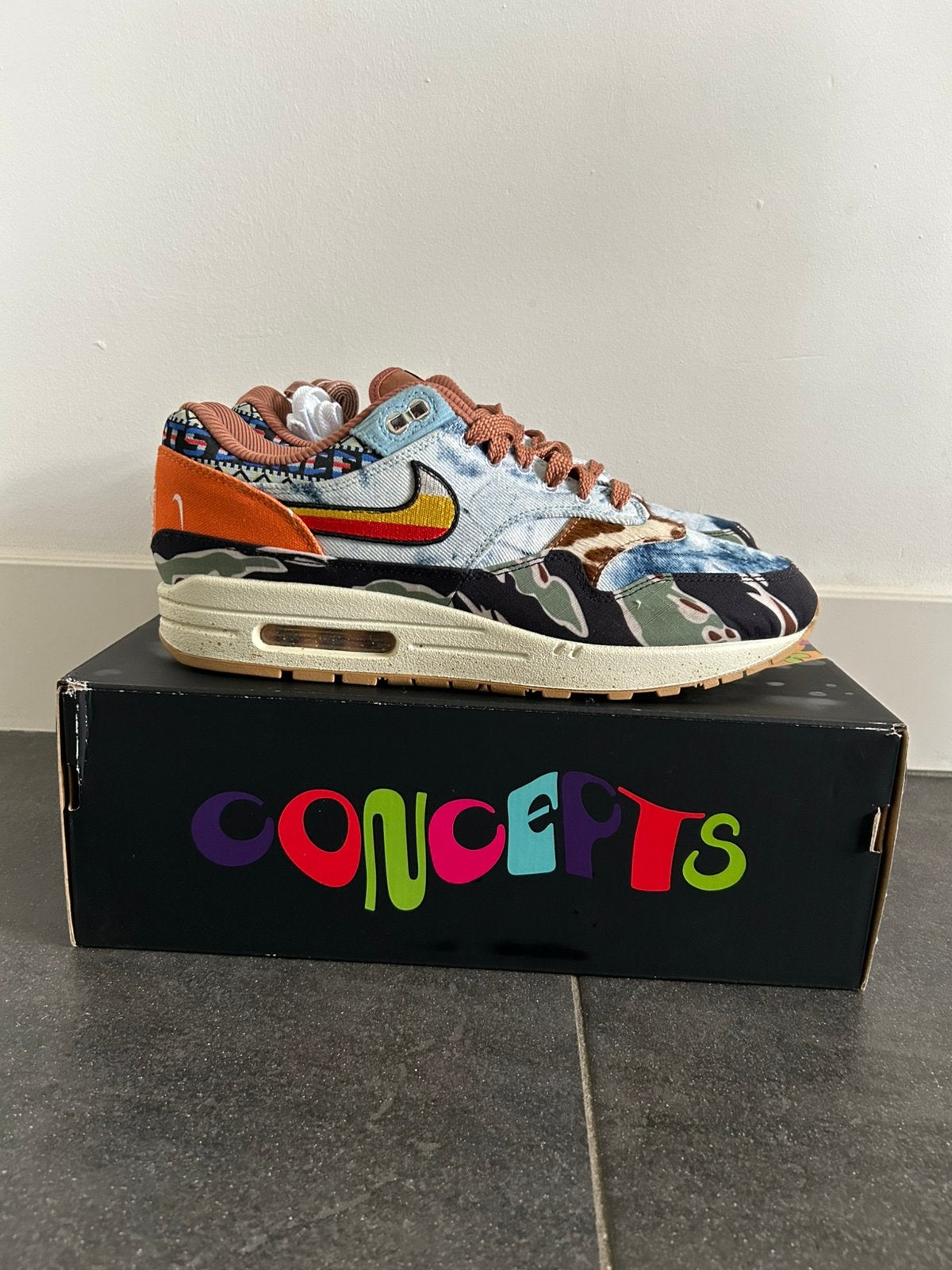 Nike Air Max 1 Concepts Heavy 44,5 (deadstock), Overige kleuren, Nieuw, Ophalen of Verzenden, Sneakers of Gympen