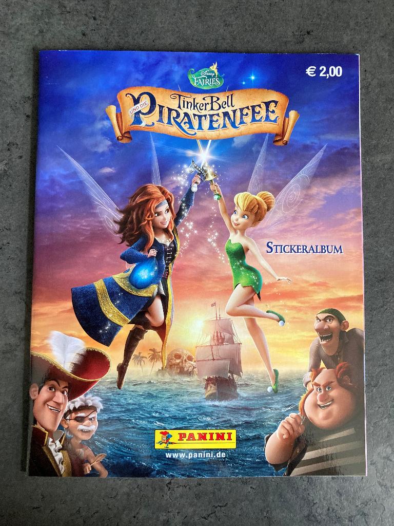 Panini - Tinkerbell und die Piratenfee - stickers, Ophalen of Verzenden, Nieuw