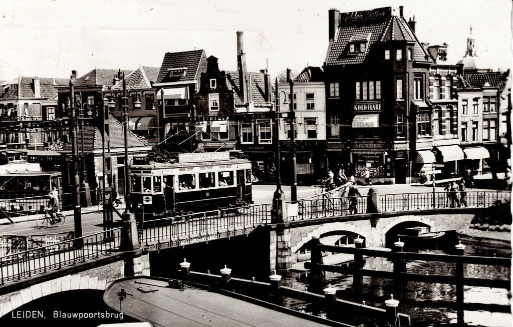 Leiden tram, Verzenden, 1960 tot 1980, Gelopen, Zuid-Holland