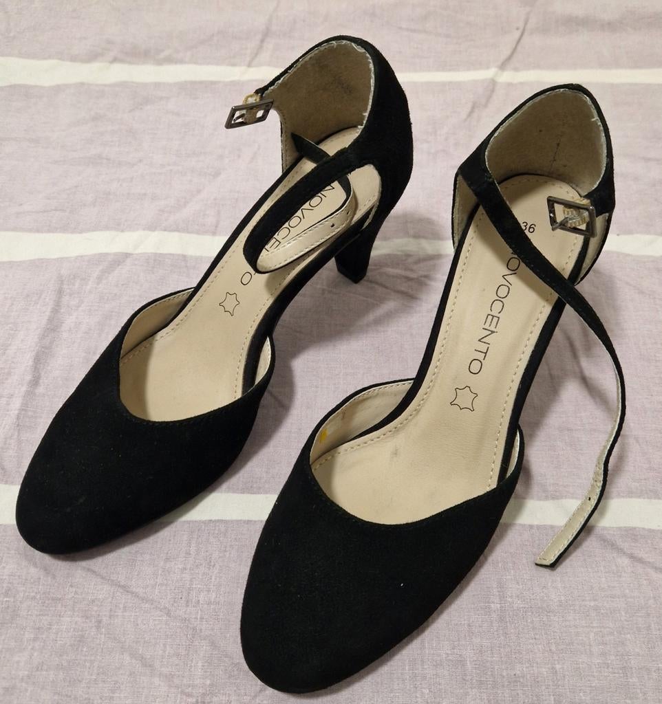Elegante Zwarte Novocento Pumps Maat 36, Ophalen, Zwart