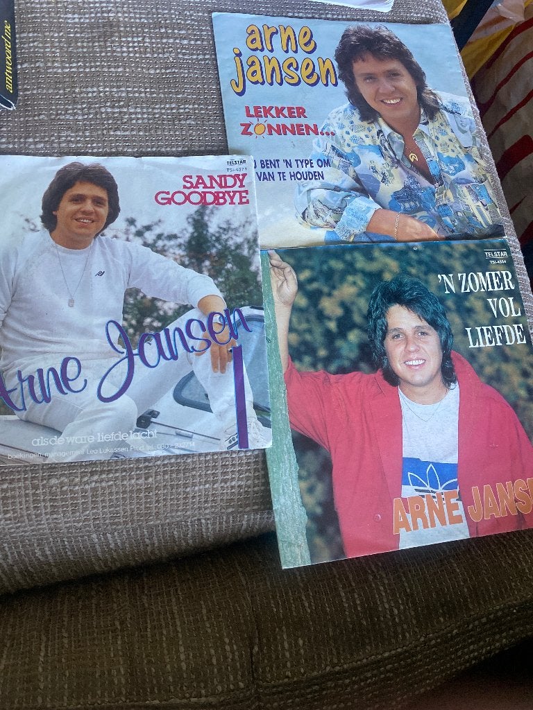 Arne Jansen - Singles (ook los te koop!), Gebruikt, 7 inch, EP, Nederlandstalig
