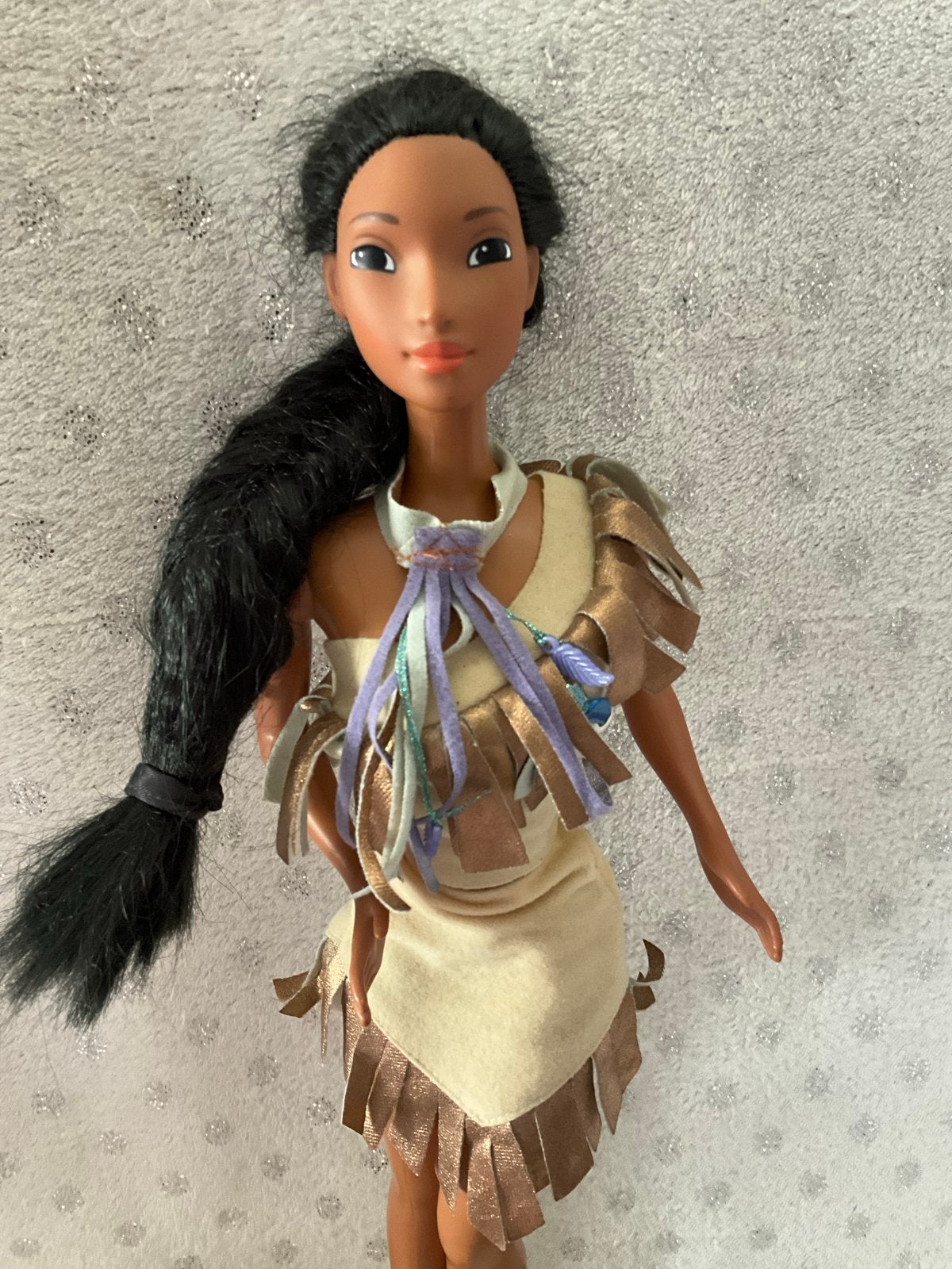 Vintage grote Disney Princess Pop Mattel - Pocahontas 1976, Verzamelen, Ophalen of Verzenden, Zo goed als nieuw
