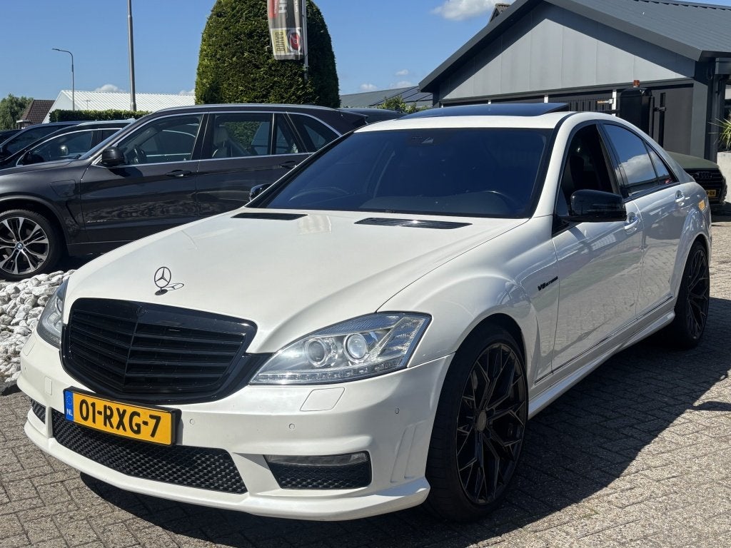Mercedes-Benz S-Klasse S63 AMG 2011 Facelift Wit Performance, Automaat, Achterwielaandrijving, Gebruikt, 572 pk