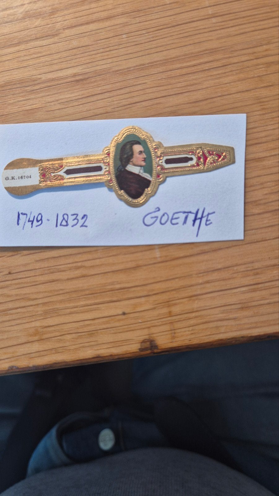 Sigarenbanden GK 16704, Ophalen, Zo goed als nieuw, Sigarenbandjes
