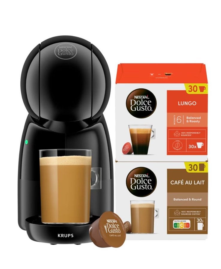 Dolce gusto piccolo xs, Witgoed en Apparatuur, 1 kopje, Ophalen, Zo goed als nieuw, Koffiemachine