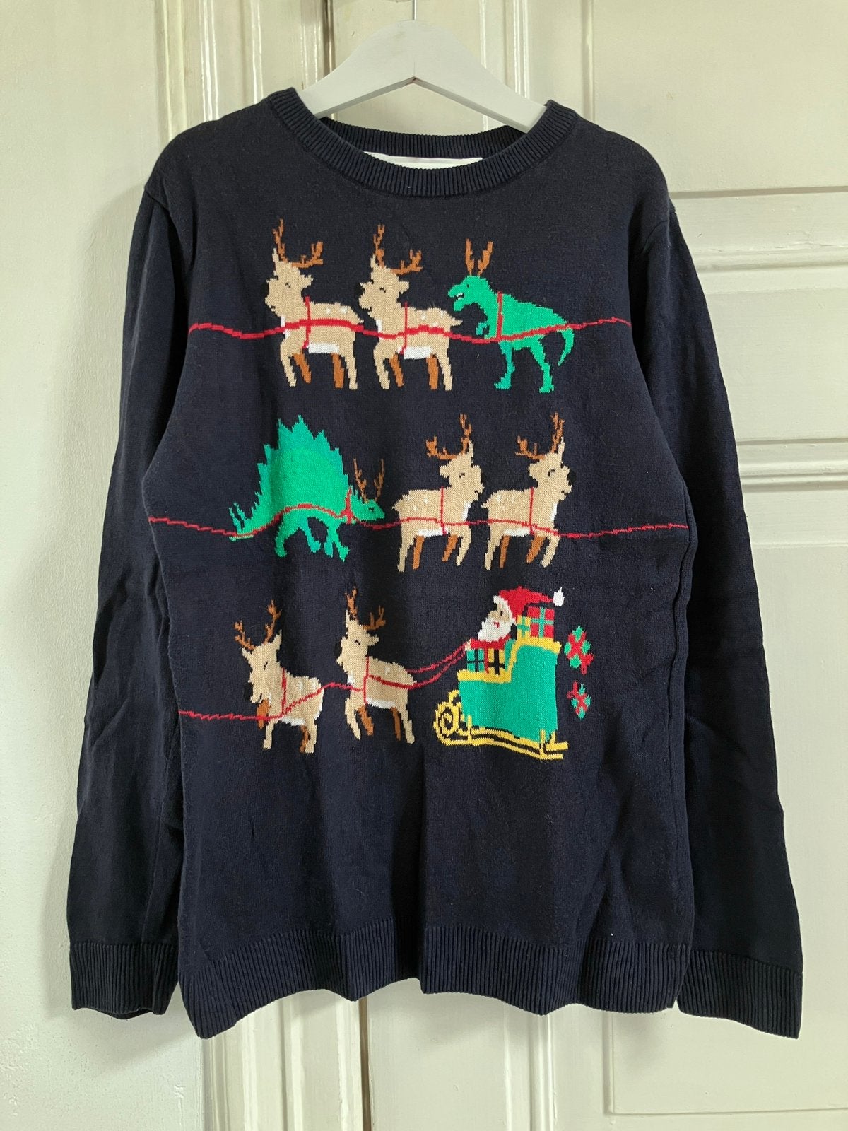 Kerst trui 134, Ophalen, Zo goed als nieuw, Jongen of Meisje, Trui of Vest