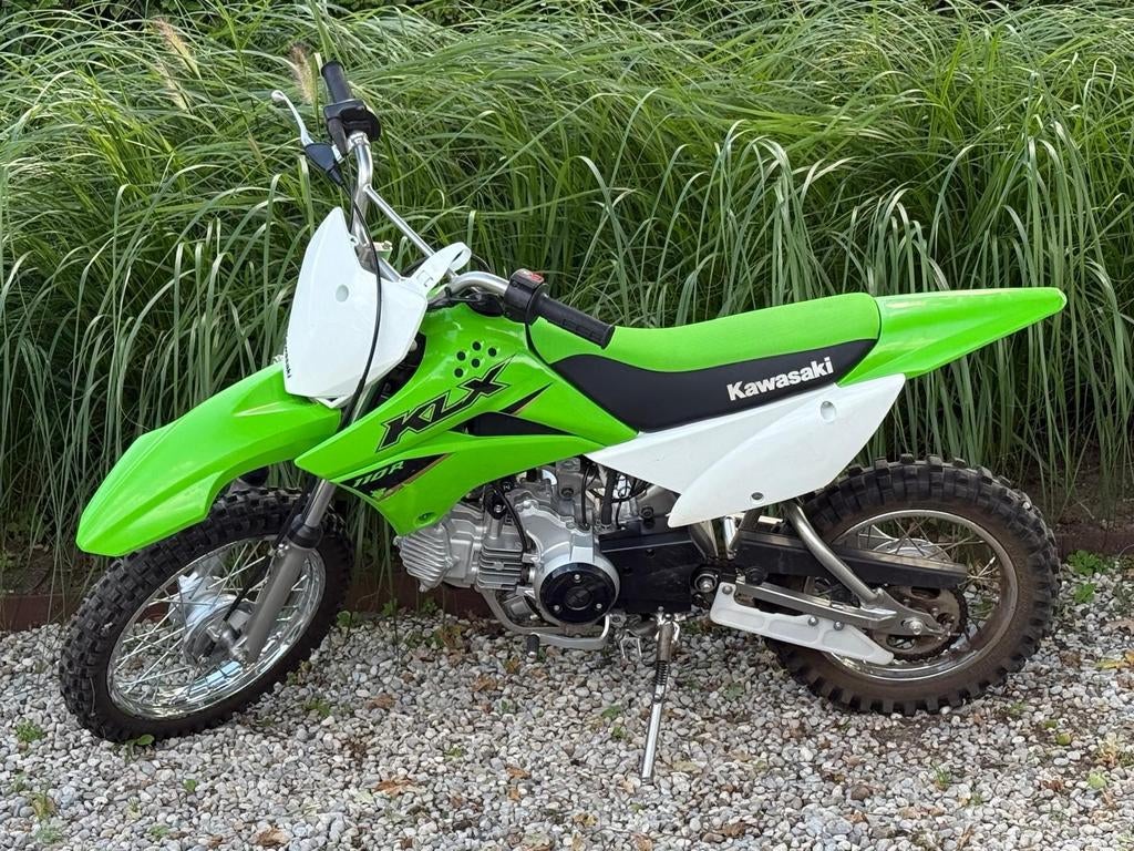 Kawasaki KLX 110R Pitbike 2022 prima staat, Motoren, Nieuw, Particulier, Crossmotor